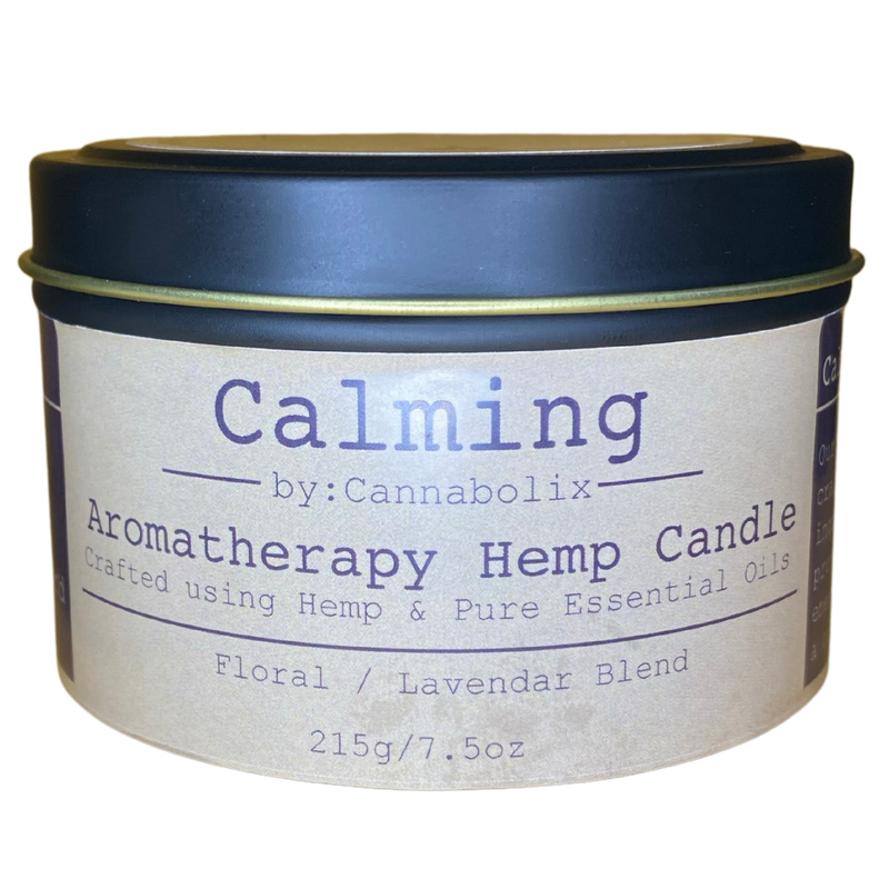 Calming Hemp Oil Aromatherapy Candle